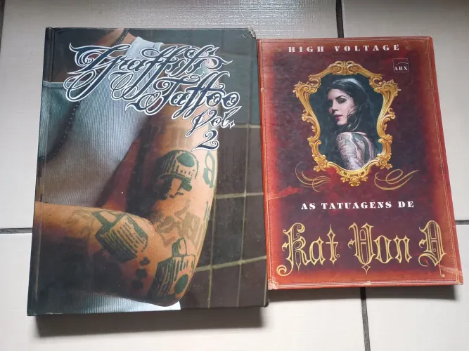 Livro LER DESCRIÇÃO Tatuagem Tattoo Graffiti