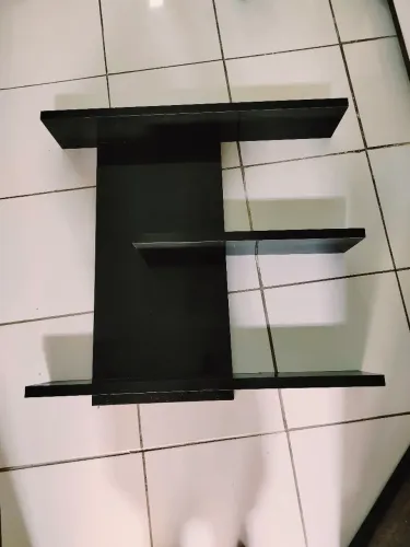 Estantede livros e decoração e prateleira 