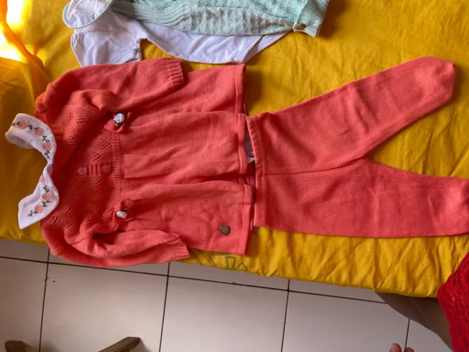 Saída de maternidade bebê menina
