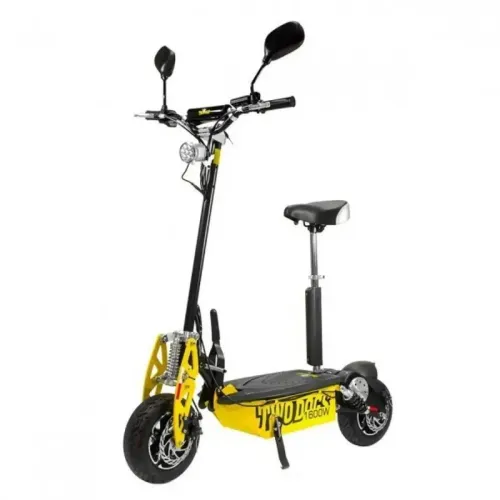 Patinete Eletrico Scooter 1600w Twodogs Suporta Ate 120 Kg Two Dogs