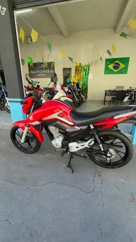 Honda TITAN 160 Flex 2018 vermelha