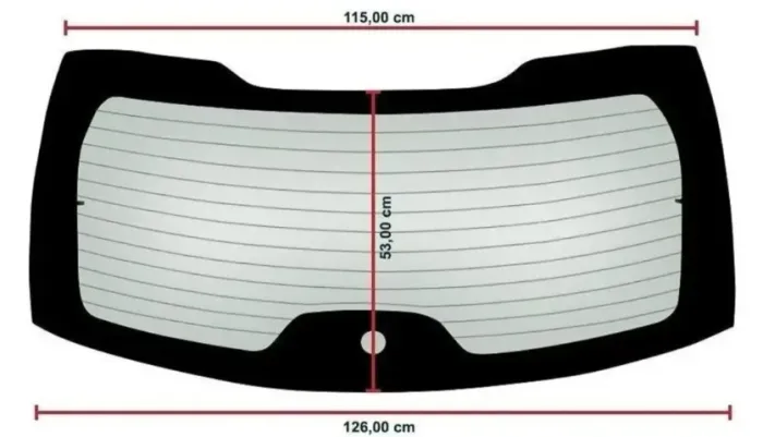Vidro Traseiro Megane Grand Tour