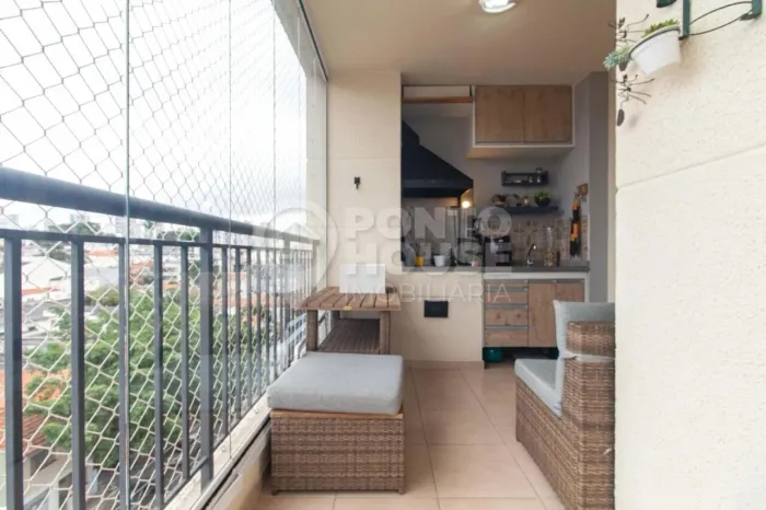 Apartamento à venda no Ipiranga com varanda 3 dormitórios 3 banheiros 1 vaga
