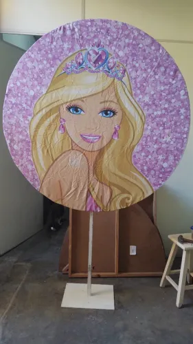 Desapego painel sublimado barbie