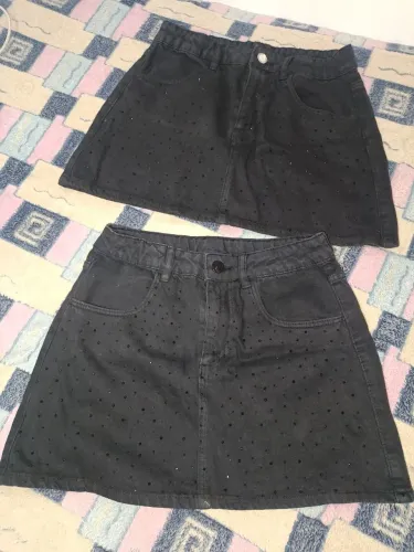 Saia infantil preta