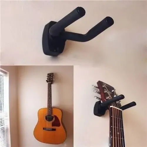 Suporte De Parede Fixo Para Violão Viola Guitarra Baixo - American ...