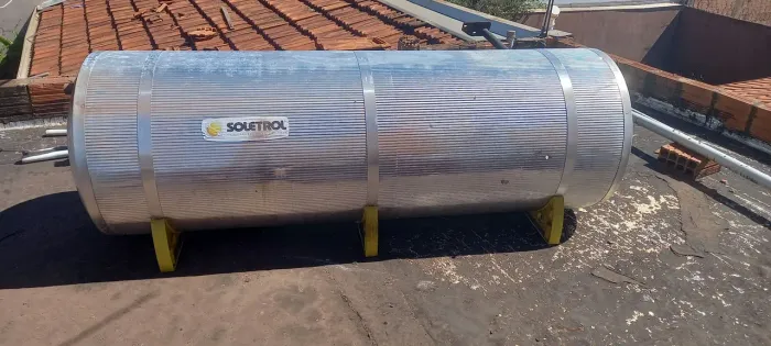Kit Aquecedor de água Soletrol 400L, 4 Placas 