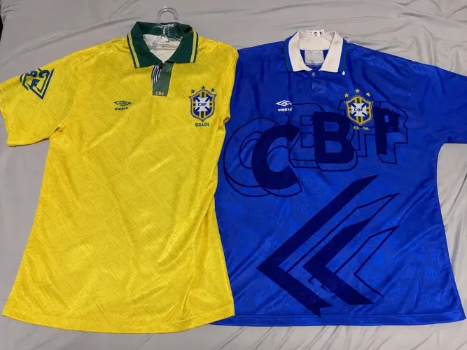 Combo camisetas do Brasil 1993