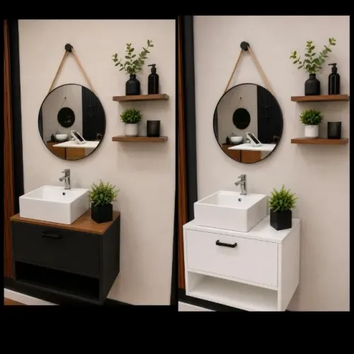 Balção Armário pia Banheiro ou Lavabo 100% MDF