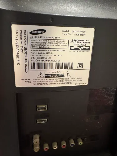 Vendo TV SAMSUNG 32?Funcionando perfeitamente!