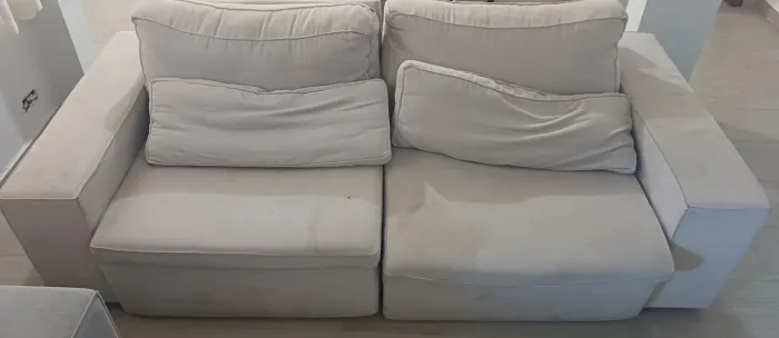 Sofá retrátil e reclinável 3 lugares