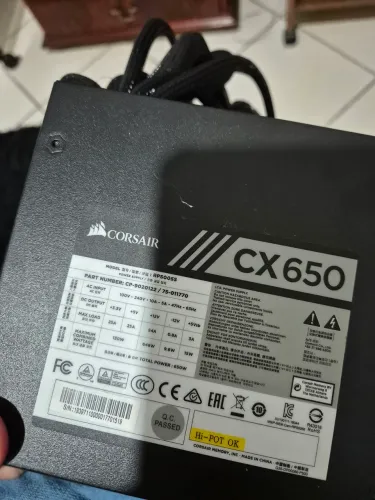 Fonte Corsair CX 650W