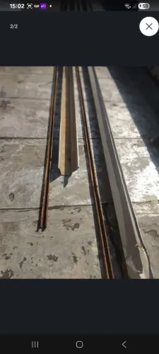 Vendo 2 vigas u enrijecida