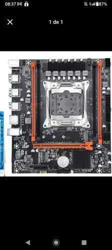 placa mãe com defeito x99 4 slots pra xeon