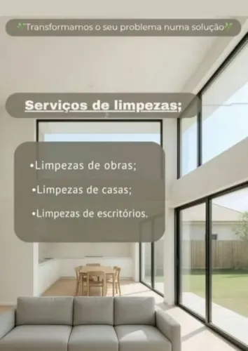 Serviços de diarista e equipe para sua limpeza pós 