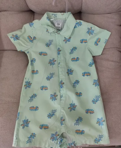 Macacão CARTERs 24 meses - Estampa Tropical