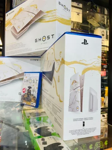VENDO ou TROCO Plate do PlayStation 5 slim Edição limitada ghost of yotei aceito cartão  