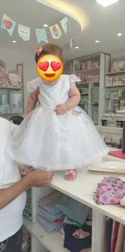 Vestido de Batizado Infantil