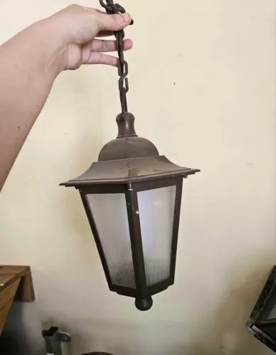 Arandela retrô pendente