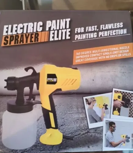 Pistola de pintura elétrica