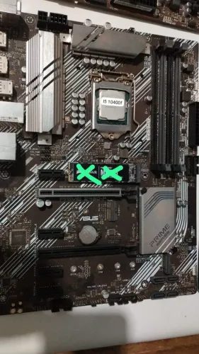 Kit Intel placa mãe e processador
