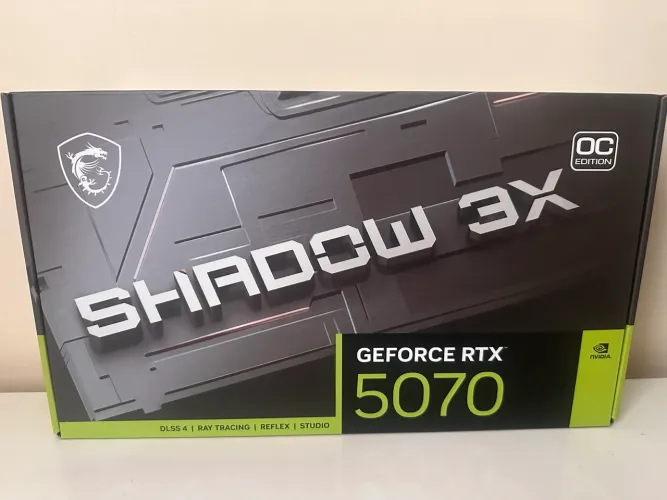RTX 5070 msi Triple Fan