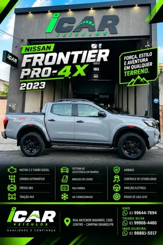 Nissan Frontier Pro4x CD 4X4 2.3 Bi-TB Die. AUT 2023