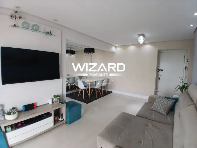 Apartamento para venda com 107m², 2 vagas e varanda gourmet - Tatuapé/SP
