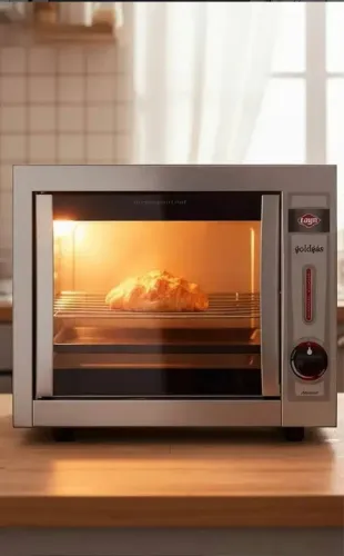 Forno a gás de bancada ou embutir Inox