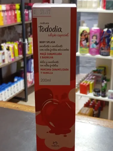 BODY SPLASH NATURA TODO DIA MAÇÃ CARAMELADA E BAUNILHA 200 ML
