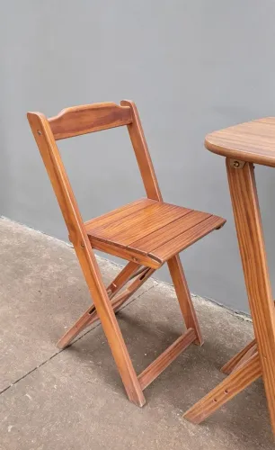 Conjunto mesa bistrô 