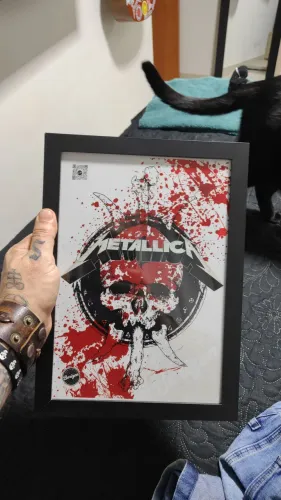 Quadro Metallica