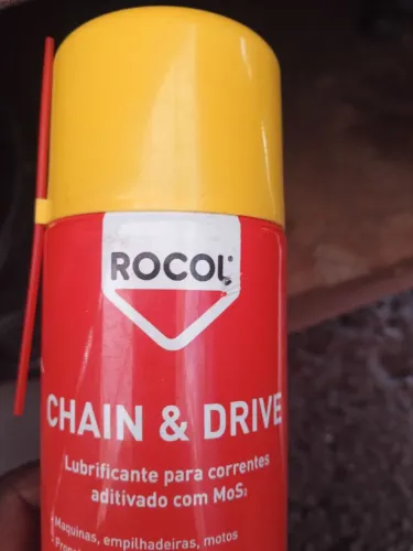 Vede.se lubrificante pra corrente de moto alta temperatura e resistente a água também