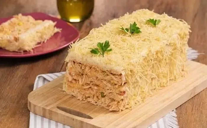 Torta de Frango fria