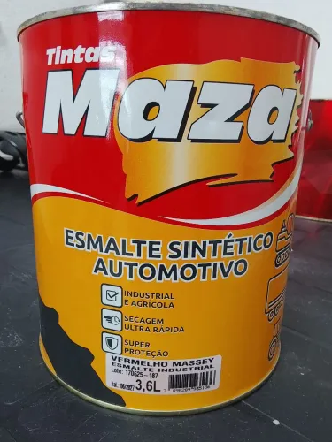 Tinta Esmalte Sintético Automotivo Vermelho Massey