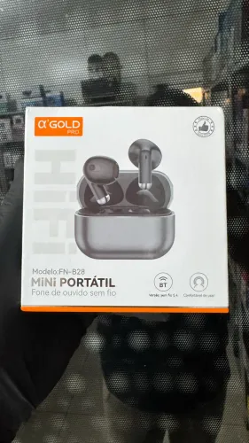 Fone de Ouvido Bluetooth ?'Gold Pro FN-B28 - Mini Portátil Hi-Fi