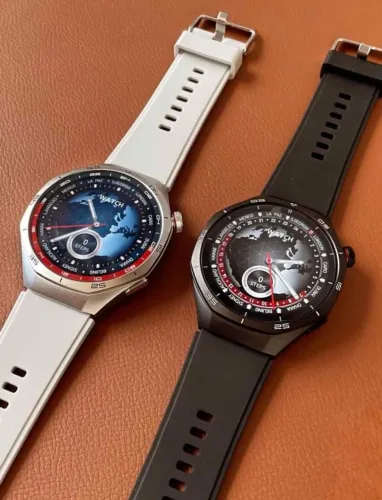 Smartwatch GT5 Pro Max Redondo Tela Super Amoled Faz e Recebe Chamadas Relógio Esportivo