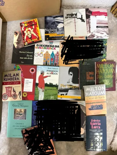 Livros literários diversos - avulso ou pacote fechado