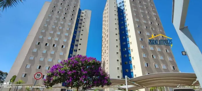 Apartamento semi mobiliado para locacao com 2 quartos Bairr Nova Cidade Jardim - Jundiaí -