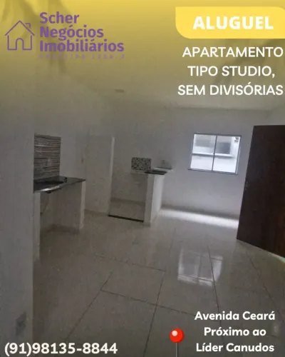 Apartamento tipo Studio - Avenida Ceará - Canudos