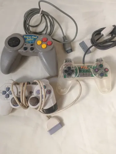 Controles para fazer reparo 