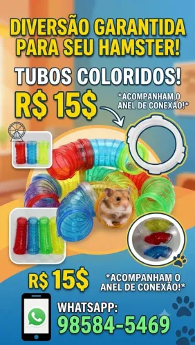 Tubos para hamster