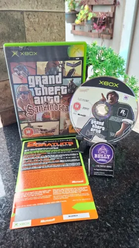 GTA SAN ANDREAS - XBOX CLÁSSICO - ORIGINAL