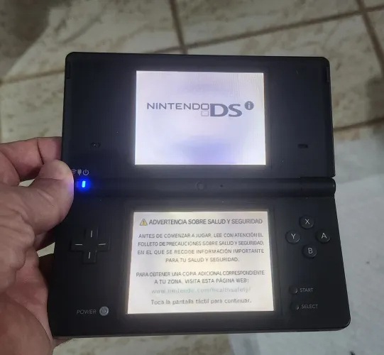 Nintendo DS Preto c/ caneta original e funcionando