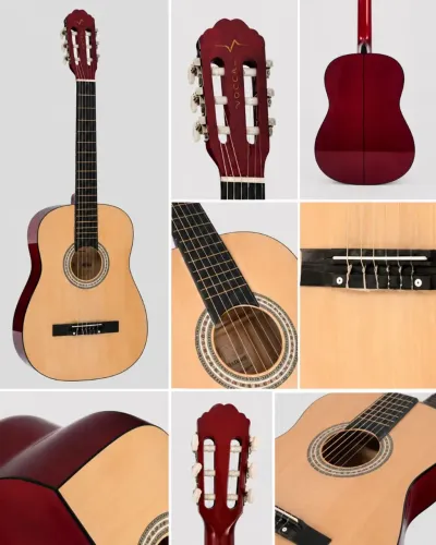 Kit Violão Acústico Iniciante Vogga Vca104n