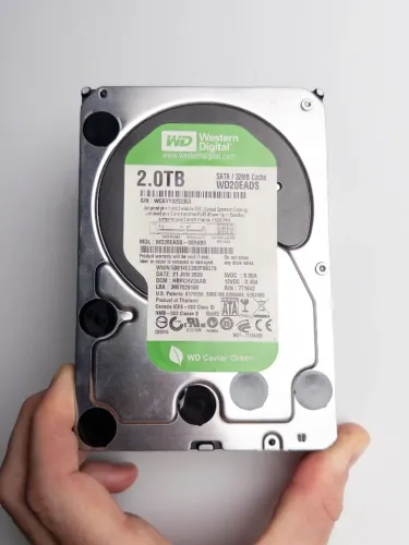 Placa lógica HD WD 2TB WD20EADS Recuperação