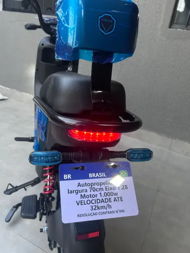 Foston X15 Max Moto elétrica 1000 watts 0km. Nova. Sem uso.