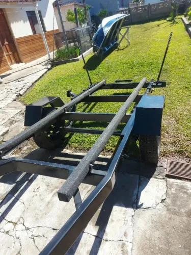 Conjunto barco semi chato