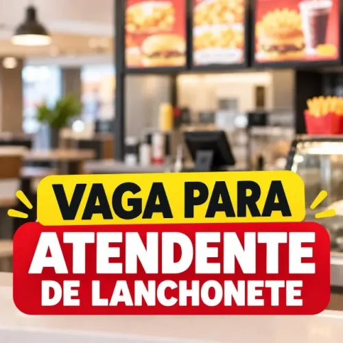 Vaga Atendente de Lanchonete