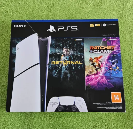 PS5 SLIM 1T DIGITAL | GARANTIA 12/26 | ACEITO OLX PAY